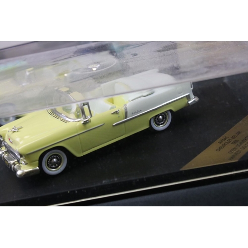 35 - 24 Boxed / cased diecast models featuring mainly American convertibles to include 1/18 Road Signatur... 