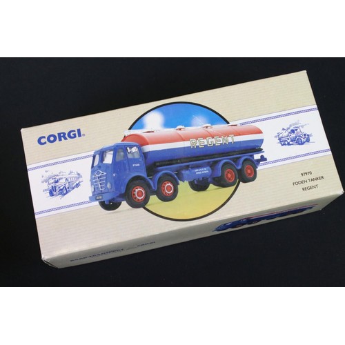 59 - Nine boxed Corgi Classics diecast models to include 5 x Road Transport, 3 x Commercials & 1 x Vintag... 