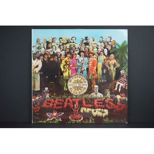 5 - Vinyl - The Beatles Sgt Pepper’s Lonely Hearts Club Band LP on Parlophone Records PCS 7027 Factory S... 