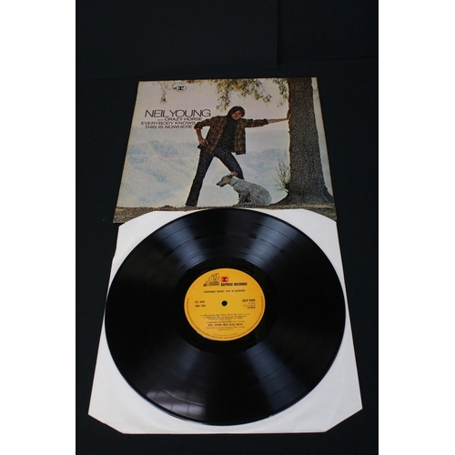 151 - Vinyl - Neil Young Everybody Knows This Is Nowhere (RSLP 6349) Stereo release with amber Reprise lab... 