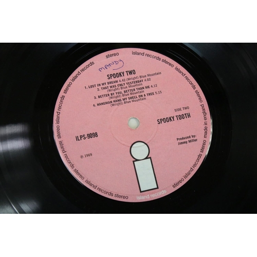 154 - Vinyl - Spooky Tooth Spooky Two on Island ILPS 9098, pink 'i' label, Jimmy Miller production credit ... 