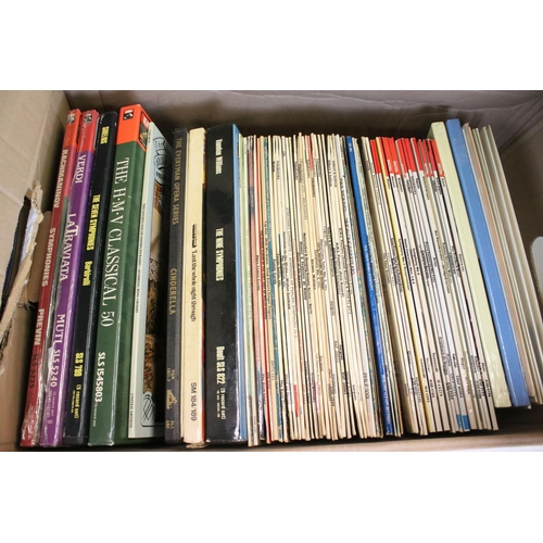 172 - Vinyl - Collection of Classical LP's and Box Sets.  Condition at least Ex in most cases, many unplay... 