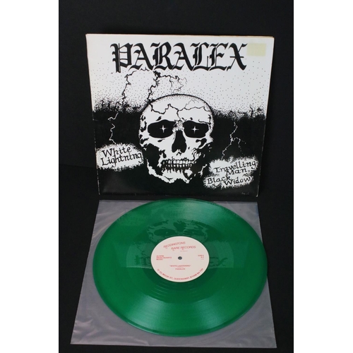 215 - Vinyl - Paralex White Lightning on Reddingtons Rare Records DAN 004.on green vinyl.  Sleeve is Ex wi... 