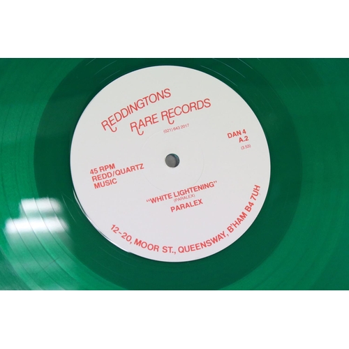 215 - Vinyl - Paralex White Lightning on Reddingtons Rare Records DAN 004.on green vinyl.  Sleeve is Ex wi... 