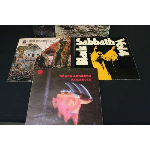 234 - Vinyl - 15 Black Sabbath LP's including Self Titled, Paranoid x 3 (NEMS, WMA and Vertigo Records pre... 