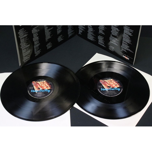 237 - Vinyl - 2 Dark Angel LP's to include Leave Scars (FLAG 30) fully signed to front of sleeve, small lo... 