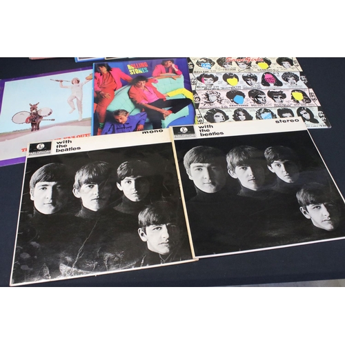 251 - Vinyl - 11 LP's from The Beatles, The Rolling Stones and related to include 1967-70, With The Beatle... 