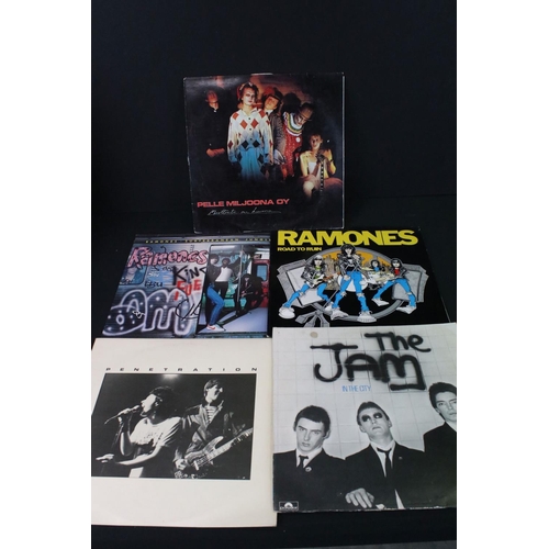 486 - Vinyl - 13 Punk & New Wave LP's and 2 12