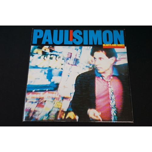 121 - Vinyl - Six Paul Simon LPs plus Simon & Garfunkel's Greatest Hits, LPs include self titled, There Go... 