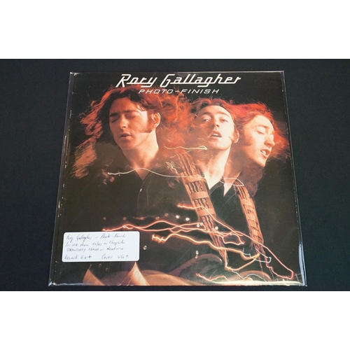 130 - Vinyl - Three Rory Gallagher LPs to include Calling Card CHR1124, Photo Finish CHR1170 and Against t... 