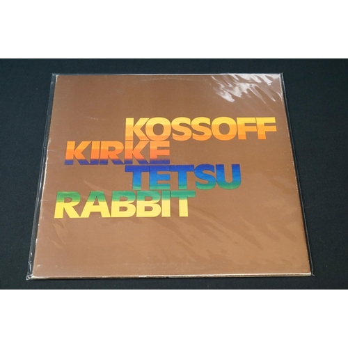 137 - Vinyl - Two Paul Kossoff / Kossoff, Kirk, Tetsu & Rabbit LPs to include Back Street Crawler ILPS9264... 