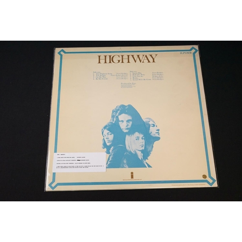 22 - Vinyl - 4 Free LP's on Island Records to include Highway (ILPS 9138), Live! (ILPS 9160), At Last (IL... 