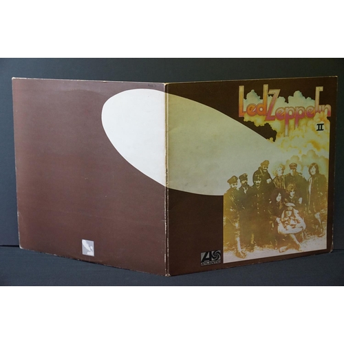 42 - Vinyl & Autographs - Led Zeppelin II on Atlantic, gatefold sleeve signed to inside of gatefold by Ro... 