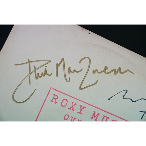 46 - Vinyl & Autographs - Roxy Music Over You / Eight Miles High single sided promo 12