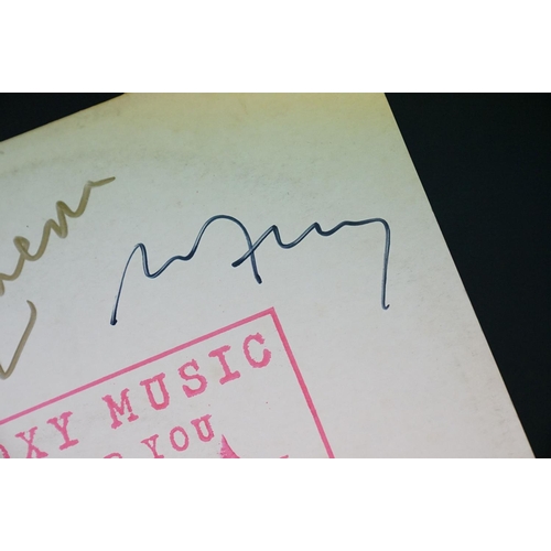 46 - Vinyl & Autographs - Roxy Music Over You / Eight Miles High single sided promo 12