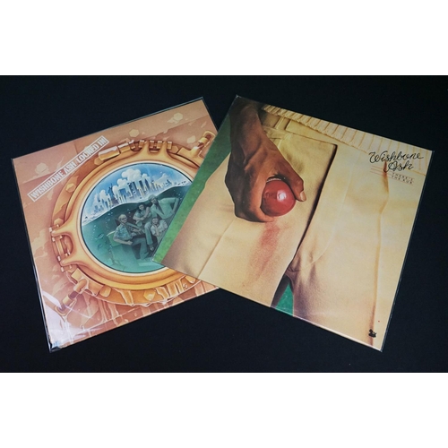 55 - Vinyl - 10 Wishbone Ash LP's to include Live Dates Vol 1 & 2, Wishbone 4, No Smoke Without Fire, Fro... 