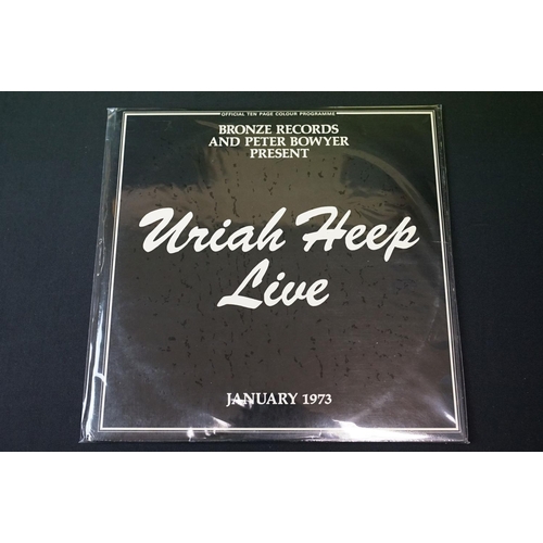 68 - Vinyl - 5 Uriah Heep LP's to include The Magicians Birthday (ILPS 9213), Firefly (ILPS 9483), Sweet ... 