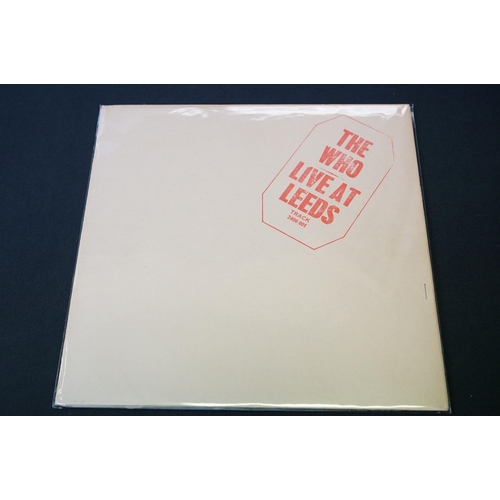 83 - Vinyl - 4 The Who LP's to include Tommy (second press), Live At Leeds red lettering with all inserts... 