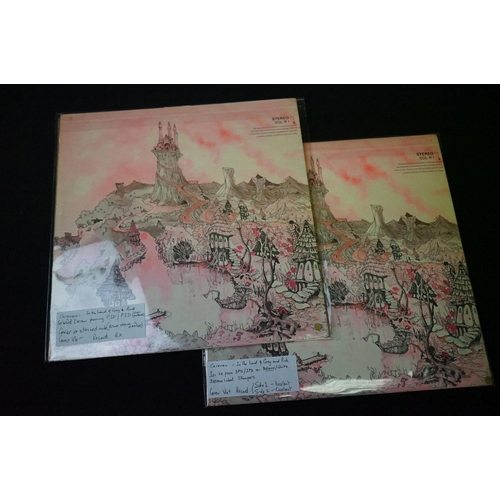 123 - Vinyl - Four Caravan LPs to include 2 x In The Land of Grey and Pink on Deram SDLR1 featuring a firs... 