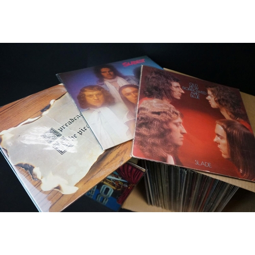 180 - Vinyl - Around 60 Rock and Pop LPs to include Ringo Starr, Status Quo, Slade, Wings, U2, Rush etc, s... 