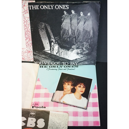 199 - Vinyl - The Only Ones 8 early UK singles including Lovers Of Today, Trouble In The World, Another Gi... 