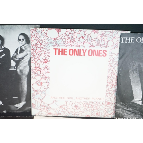 199 - Vinyl - The Only Ones 8 early UK singles including Lovers Of Today, Trouble In The World, Another Gi... 