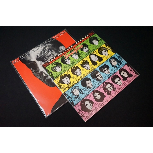 8 - Vinyl - 10 Rolling Stones LP's to include Get Yer Ya Ya's Out, Through The Past, Sticky Fingers, Exi... 