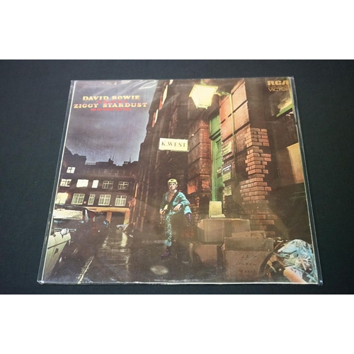 9 - Vinyl - 2 David Bowie LP's to include The Rise & Fall Of Ziggy Stardust And The Spiders From Mars (S... 