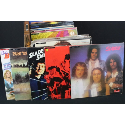 256 - Vinyl - Over 70 rock & pop LP's and box sets including Pink Floyd DSOTM, David Bowie Aladdin Sane & ... 