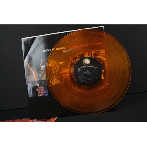 40 - Vinyl - Guns N Roses The Spaghetti Incident on Geffen GEF 24617 original Ltd Edn orange vinyl.  Slee... 