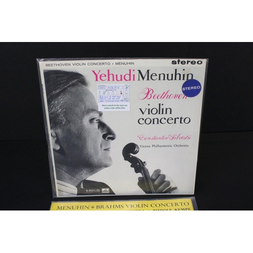 474 - Vinyl - Classical 3 HMV Yeheudi Menuhin LP's to include Franck: Sonata in A 10