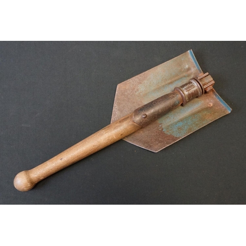 German sale folding shovel