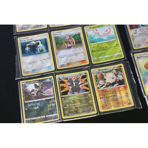 183 - Pokemon - 54 Pokemon cards to include shinies, basic, stage 1, stage 2, trainer & energy cards plus ... 