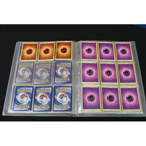 184 - Pokemon - Binder of Pokemon cards to include basic, stage1, stage 2, shinies, energy & trainer plus ... 