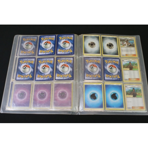 184 - Pokemon - Binder of Pokemon cards to include basic, stage1, stage 2, shinies, energy & trainer plus ... 