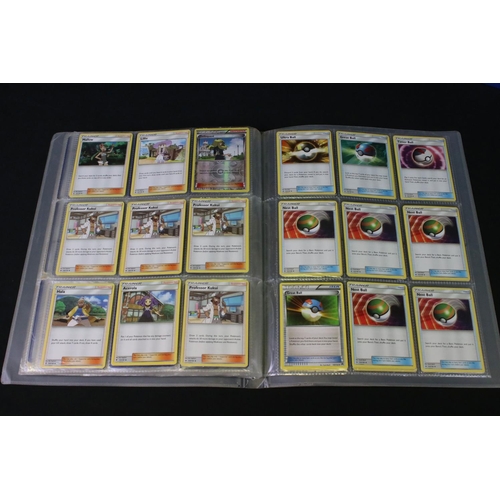 184 - Pokemon - Binder of Pokemon cards to include basic, stage1, stage 2, shinies, energy & trainer plus ... 