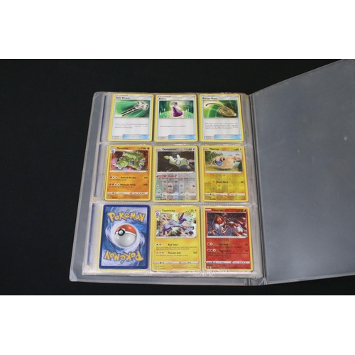 184 - Pokemon - Binder of Pokemon cards to include basic, stage1, stage 2, shinies, energy & trainer plus ... 