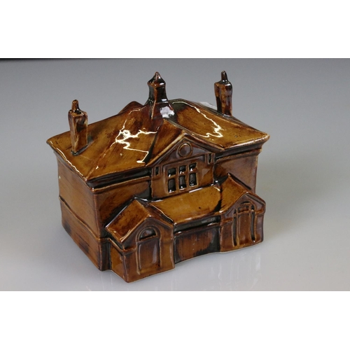 28 - Grayshott Pottery Moneybox, Thelwell Pig Moneybox and Glass Pig Moneybox