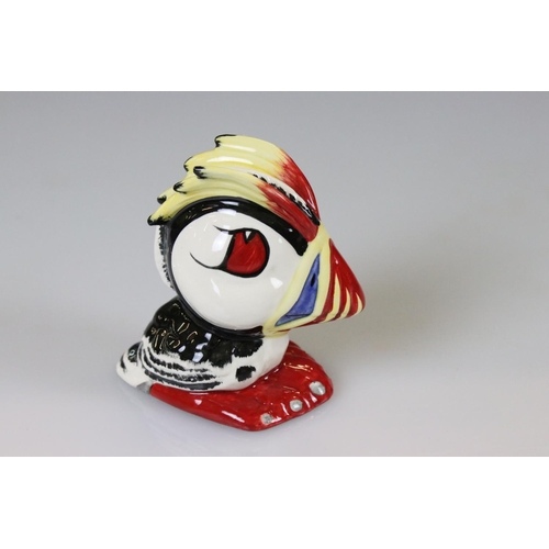 30 - Lorna Bailey Percy the Puffin, 9cm high
