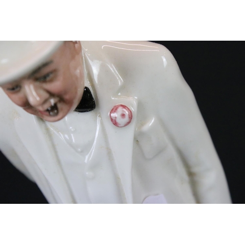 35 - Royal Doulton Figure of Sir Winston Churchill HN 3057