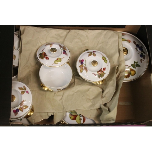 53 - Collection of Royal Worcester ' Evesham ' Dinner ware including Five Large Lidded Tureens and Six Sm... 