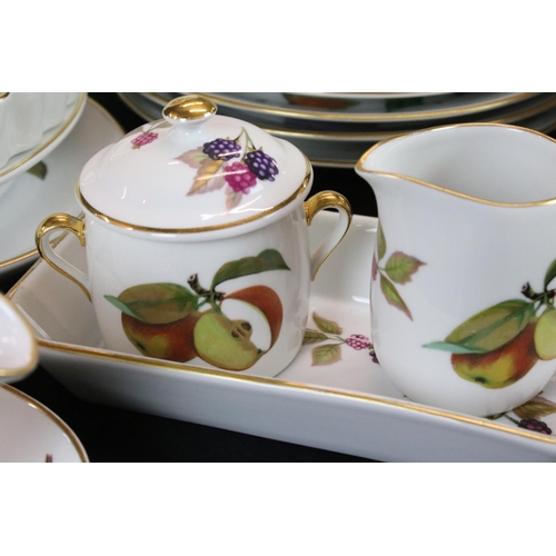 53 - Collection of Royal Worcester ' Evesham ' Dinner ware including Five Large Lidded Tureens and Six Sm... 