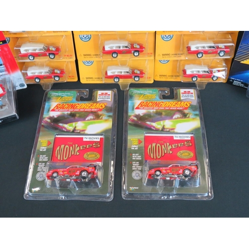 467 - 13 Carded Johnny Lightning The Monkees diecast models to include 10 x Hollywood on Wheels (all varia... 