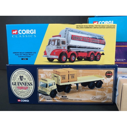 474 - 10 Boxed Corgi Classics to include Heavy Haulage 31007 Diamond T Ballast with Girder Trailer & Locom... 