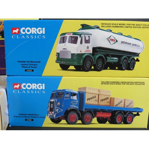 474 - 10 Boxed Corgi Classics to include Heavy Haulage 31007 Diamond T Ballast with Girder Trailer & Locom... 