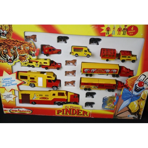 403 - 13 Boxed Majorette Le Cirque Pinder Circus diecast model multi model sets plus 4 x boxed Majorette P... 