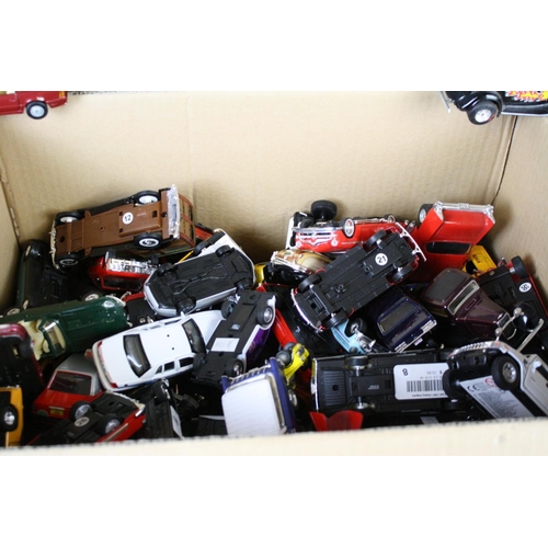 412 - Large quantity of diecast & plastic models to include Corgi, Solido, Matchbox and many others (two b... 