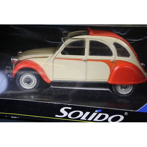 354 - Two boxed Solido Prestige diecast models to include 8030 Citroen 2CV 1971 and 8034 Citroen DS Rallye... 