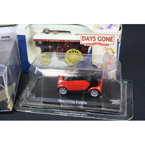 357 - 25 Boxed / cased diecast models to include Corgi, Burago, Cararama etc (diecast ex, boxes gd overall... 