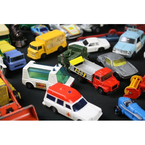 360 - Approximately 56 Loose Mainly Diecast Playworn Vehicles including Matchbox Super Kings, Corgi, Lones... 